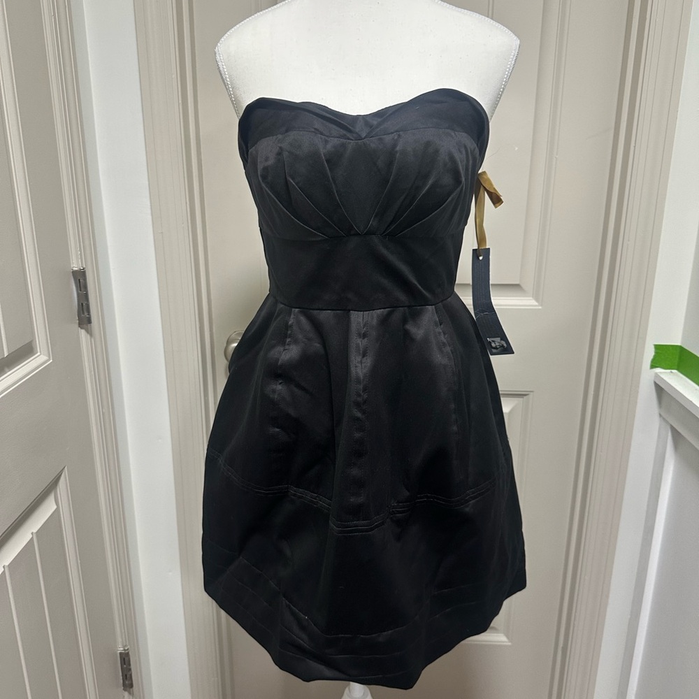 Zac Posen for Target Elegant Black Strapless Dress